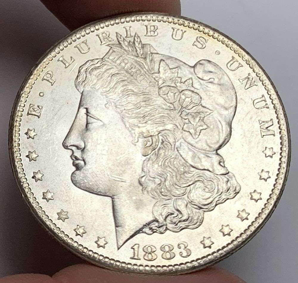 1883-CC Morgan Silver Dollar MS63 (1 of 7)