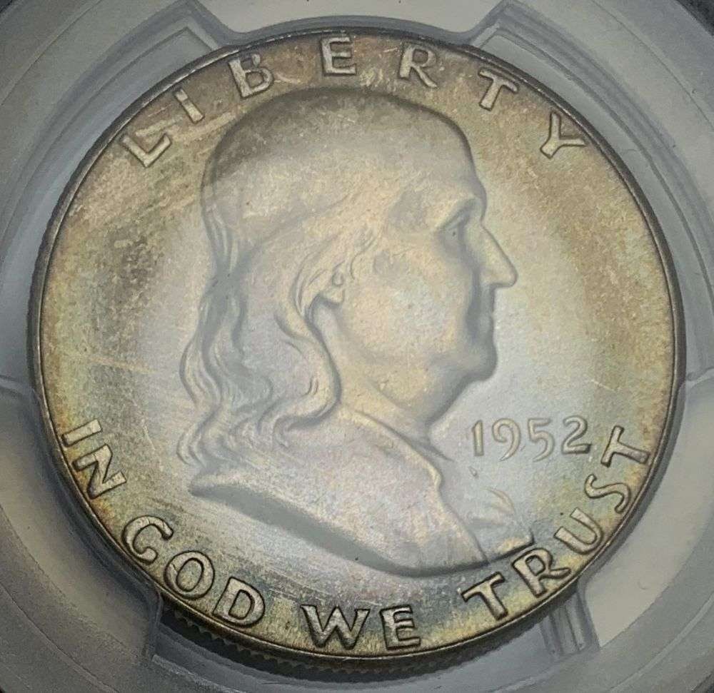 1952-S Franklin Silver Half Dolllar PCGS MS66 (1 of 4)