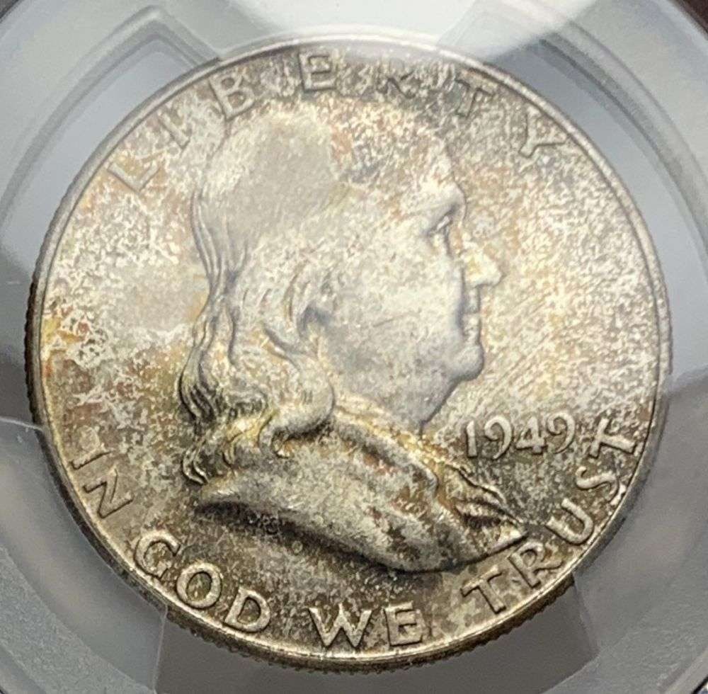 1949-S Franklin SIlver Half Dollar PCGS MS65 (1 of 4)