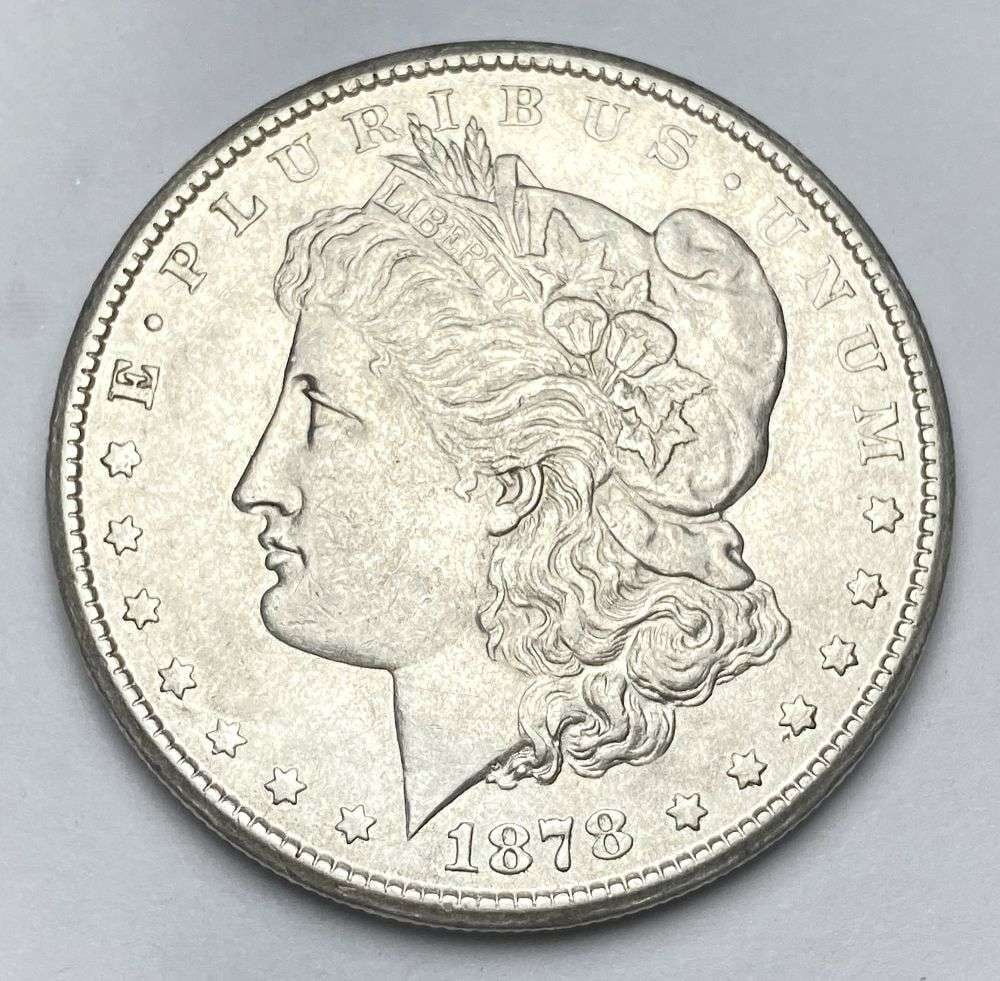 1878-CC Morgan Silver Dollar MS62 (1 of 2)