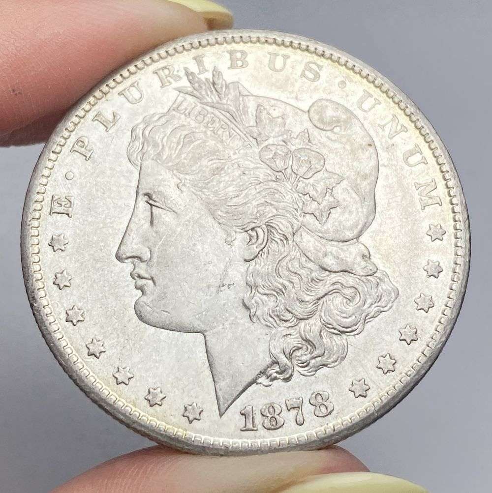1878-CC Morgan Silver Dollar MS62 (1 of 2)
