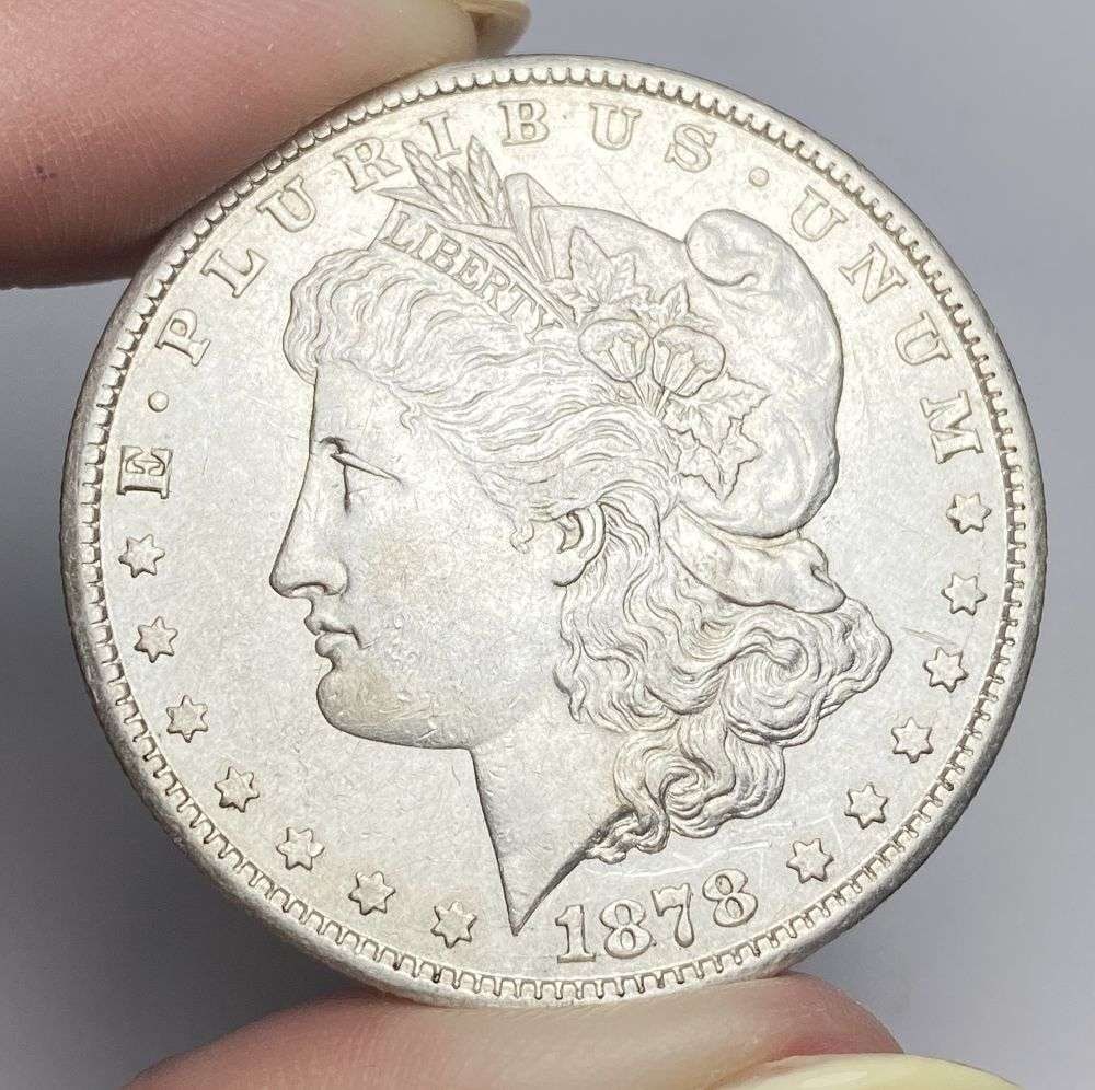 1878-CC Morgan Silver Dollar MS62 (1 of 2)