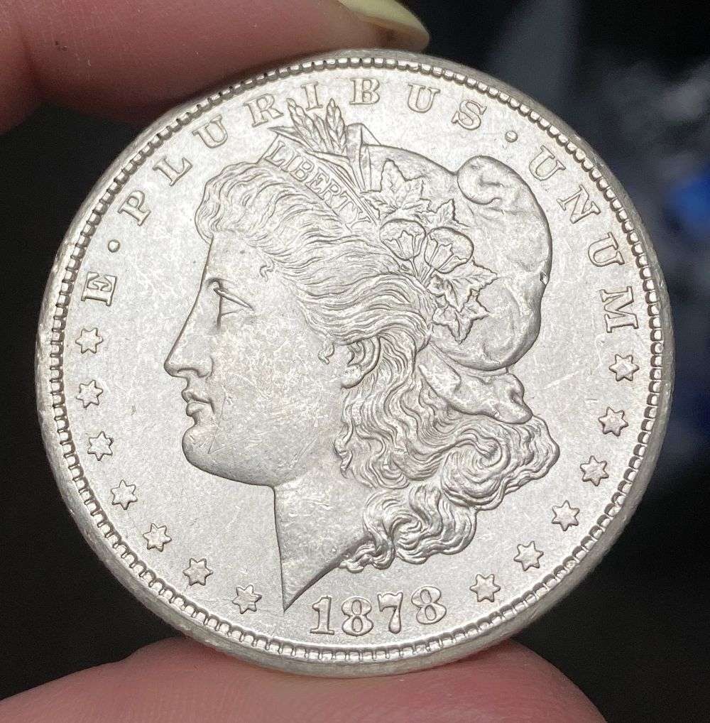 1878-CC Morgan Silver Dollar MS63 (1 of 2)