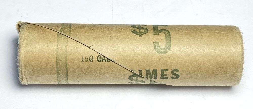 Vintage Bank Wrapped Roll (50-coins) BU 1954-P Roosevelt Silver Dime: If you were lucky enough to find one of these coins in this exact roll shown here and it went MS67+ full torch, it would be worth $1,350 according to the PCGS priceguide on June 12th, 2026. Winner