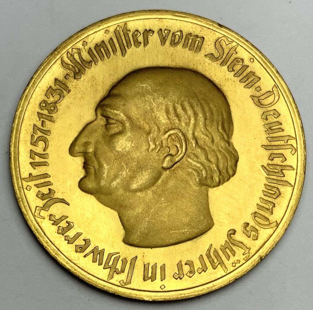 1923 German 10,000 Marks Baron Vom Stein Notgeld 1 ozt (1 of 4)
