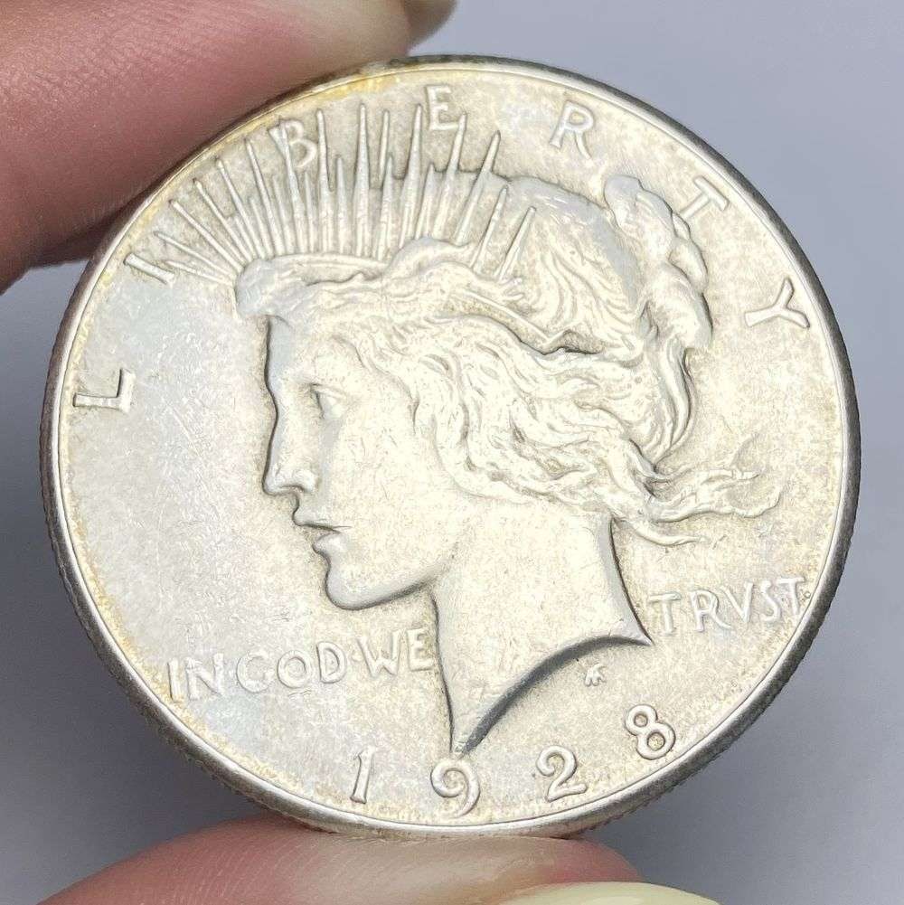 1928-S Peace Silver Dollar MS62 Details (1 of 2)