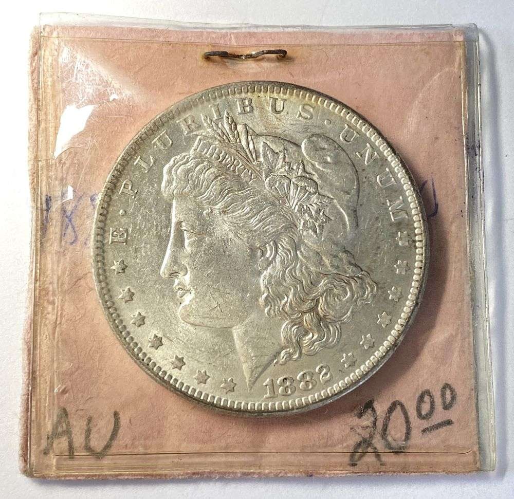 Vintage Rusty Flip 1882-O Morgan Silver Dollar Gem BU: The grading on these coins we thought was completely out to lunch by today's standards. Most of these coins would grade minimum of MS65 by today's standards. They are nothing short of spectacular. We 