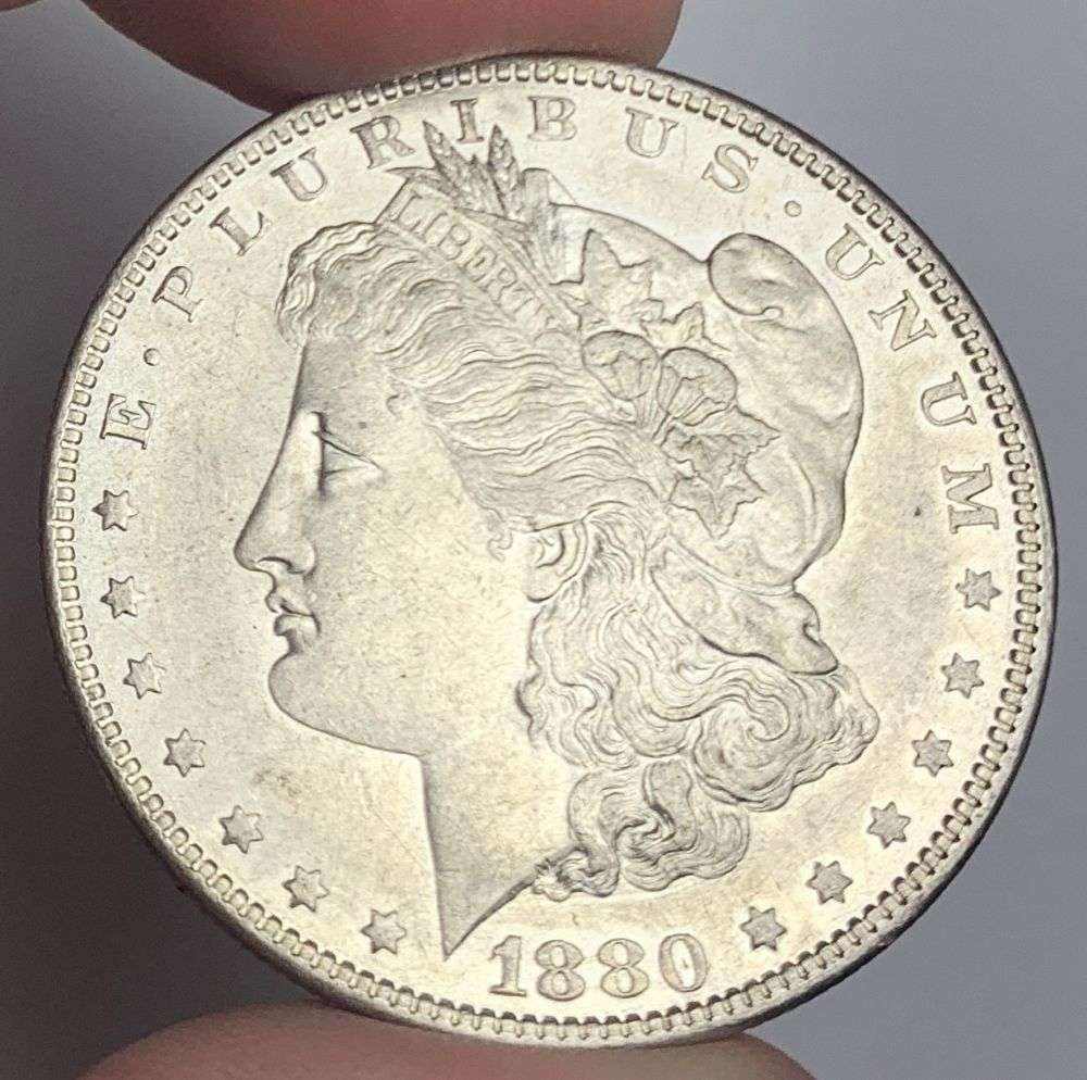 1880-O Morgan Silver Dollar MS64 (1 of 7)