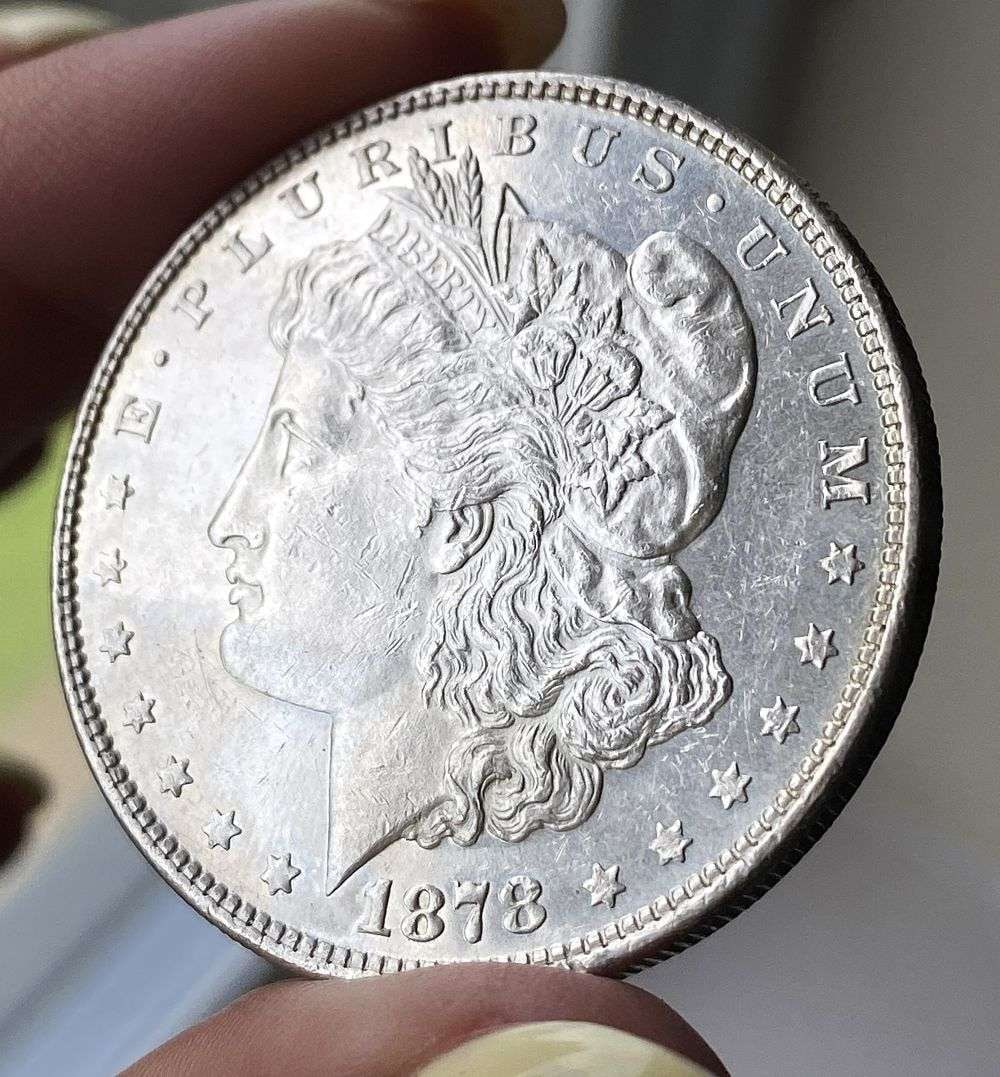 1878 Morgan Silver Dollar MS64 PL: A very special consignment. Once in a great while, some really, really nice silver dollars will hit the market. These coins come from a old, old-timer! By order of the consignor, none of these coins a