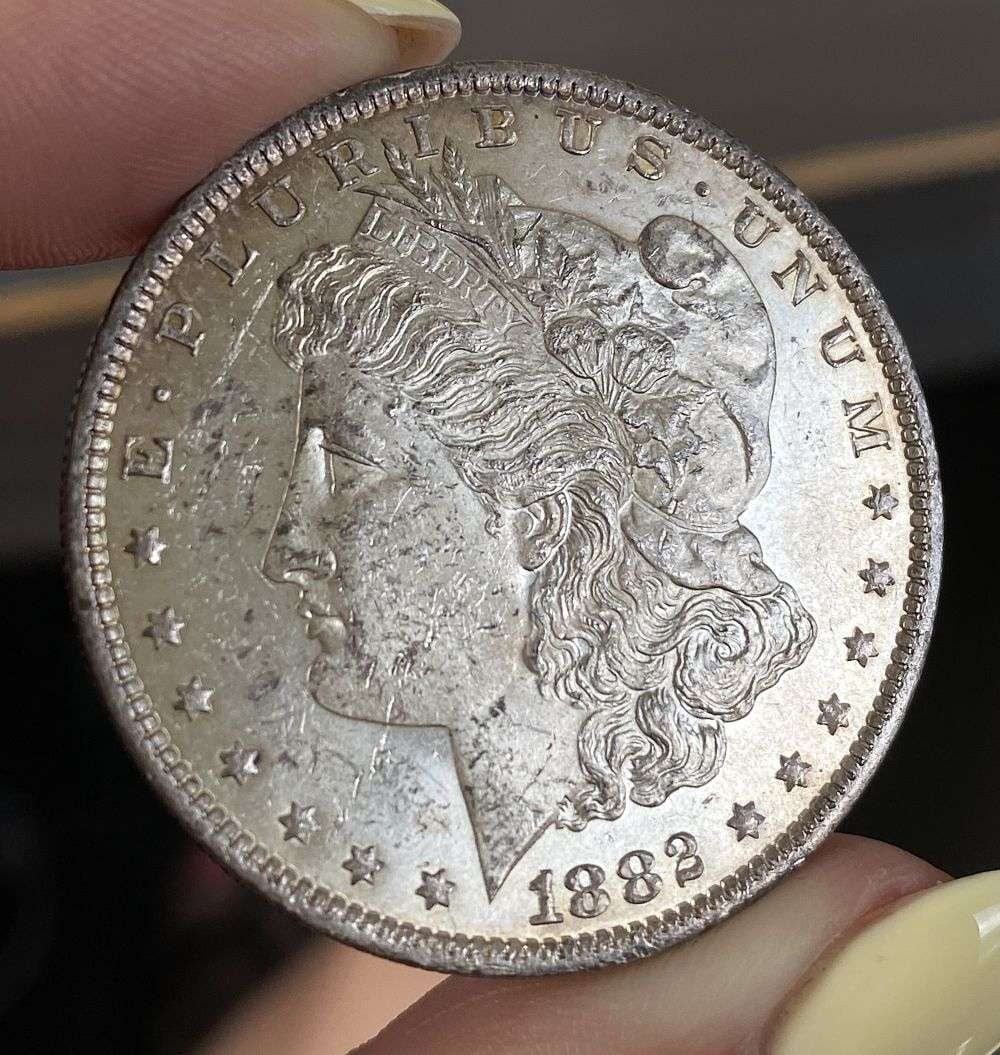 1882-O Morgan Silver Dollar MS64 PL: A very special consignment. Once in a great while, some really, really nice silver dollars will hit the market. These coins come from a old, old-timer! By order of the consignor, none of these coins a