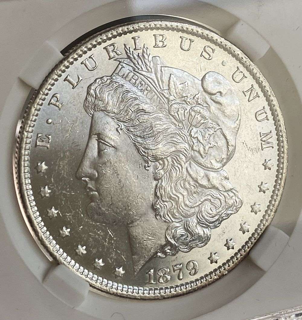 1879-O Morgan Silver Dollar MS63 PL (1 of 4)