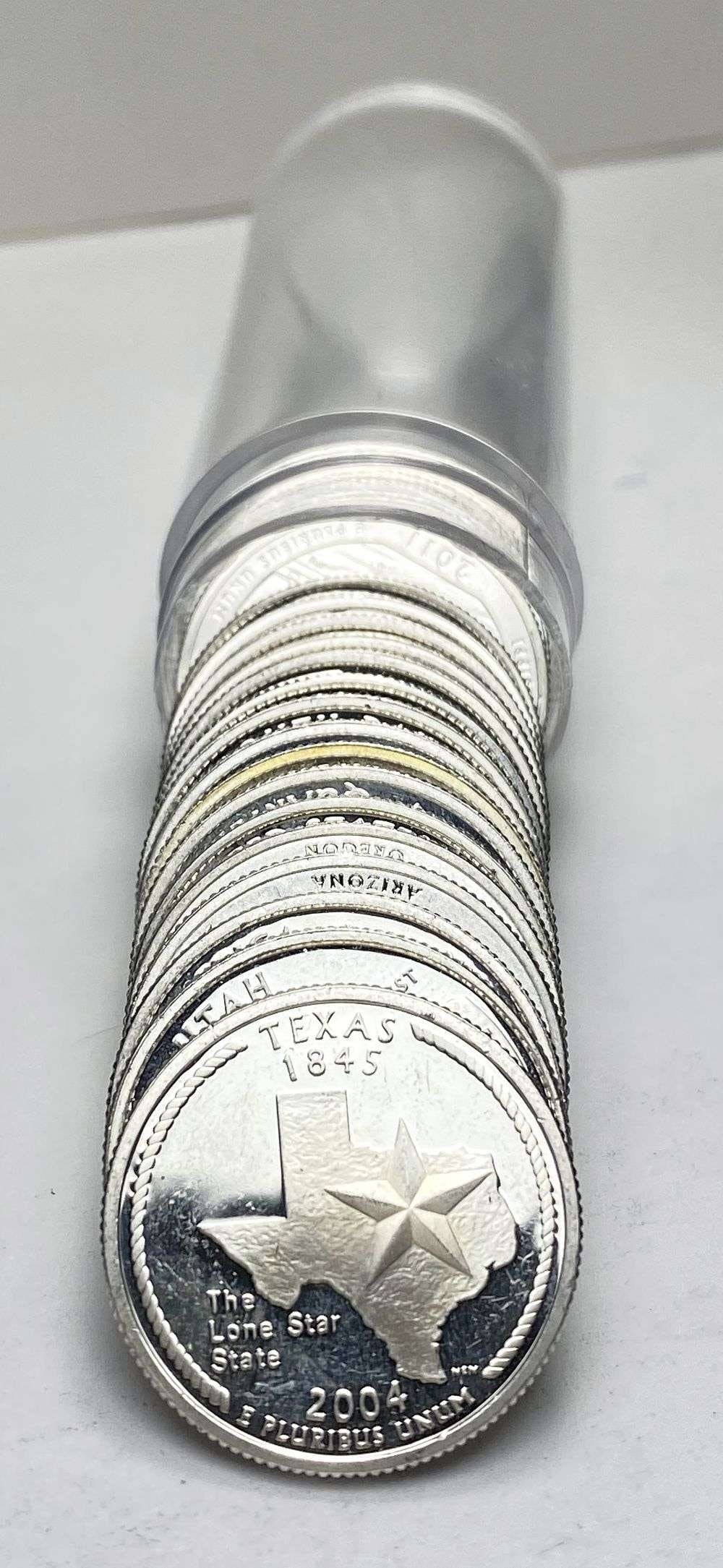 Roll (20-coins) Mixed Years Washington Proof Silver Quarter (1 of 3)