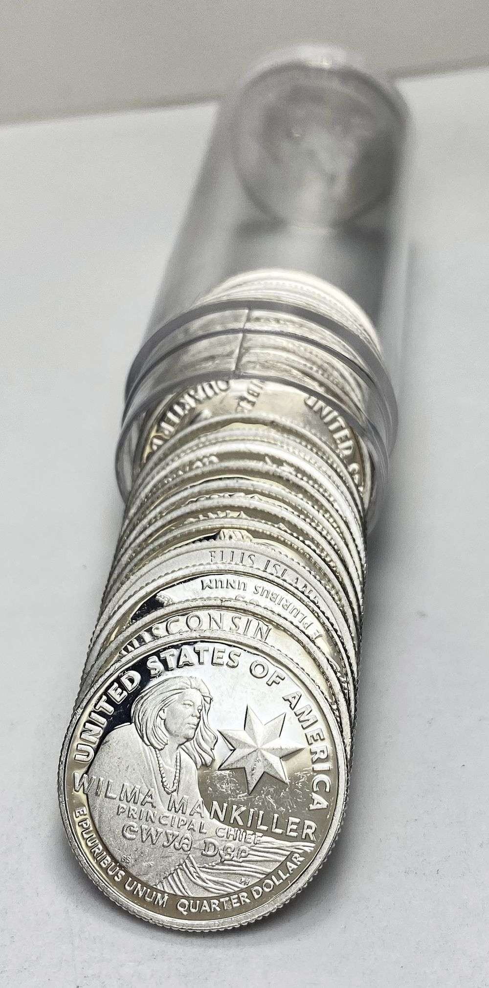 Roll (20-coins) Mixed Years Washington Proof Silver Quarter (1 of 3)