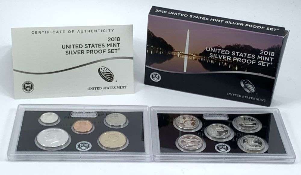 2018-S United States Mint Proof Set (10-coins) (1 of 4)