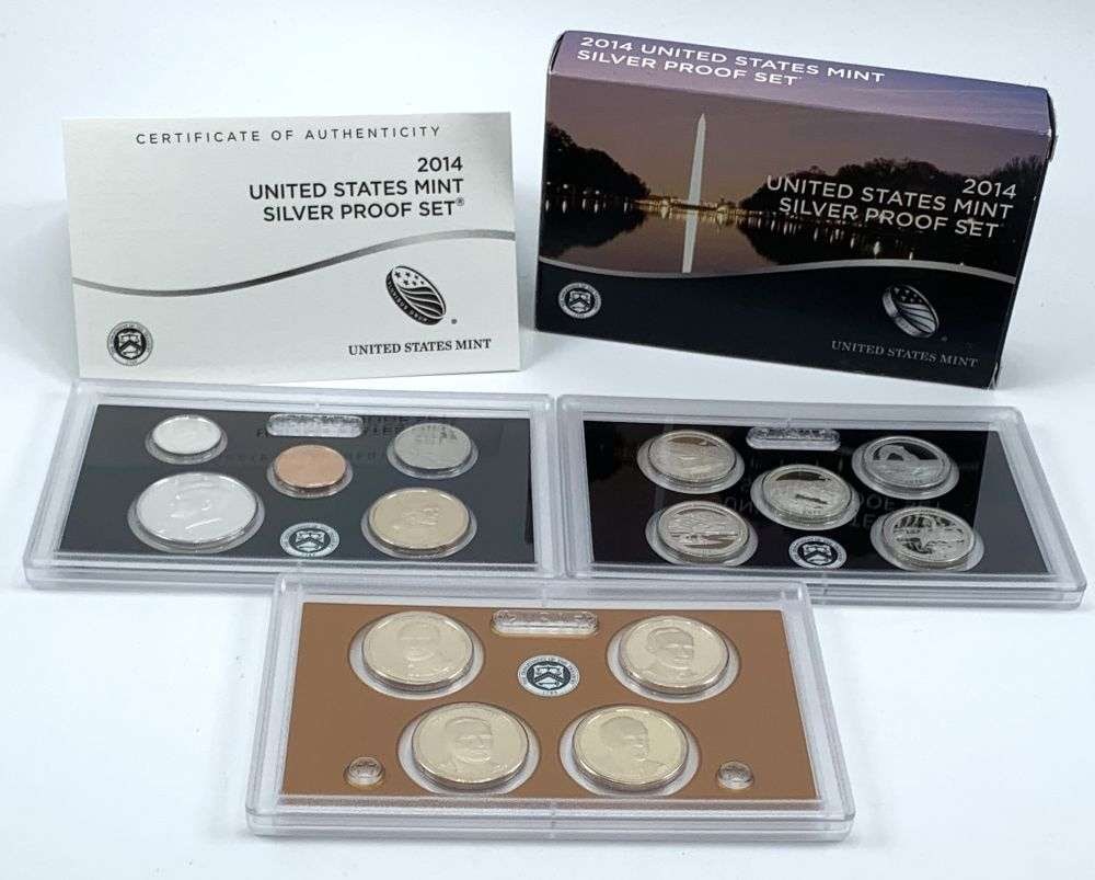 2014-S United States Mint Proof Set (14-coins) (1 of 4)