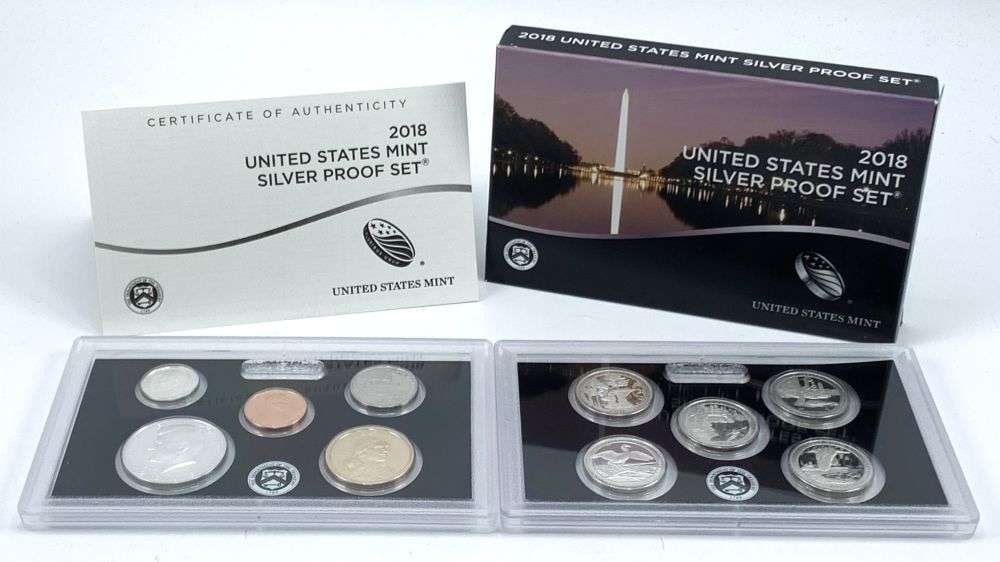 2018-S United States Mint Proof Set (10-coins) (1 of 4)