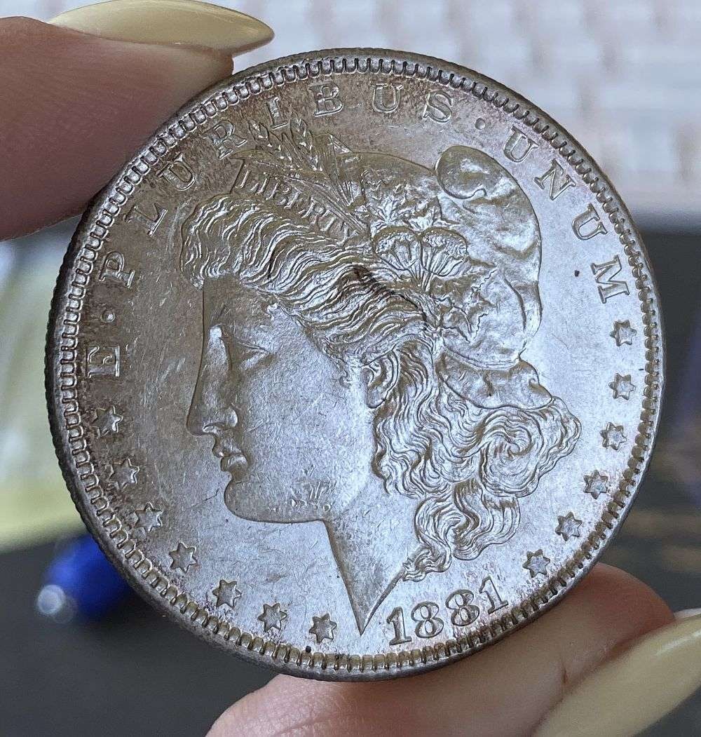 1881-O Morgan Silver Dollar MS64 PL: A very special consignment. Once in a great while, some really, really nice silver dollars will hit the market. These coins come from a old, old-timer! By order of the consignor, none of these coins a