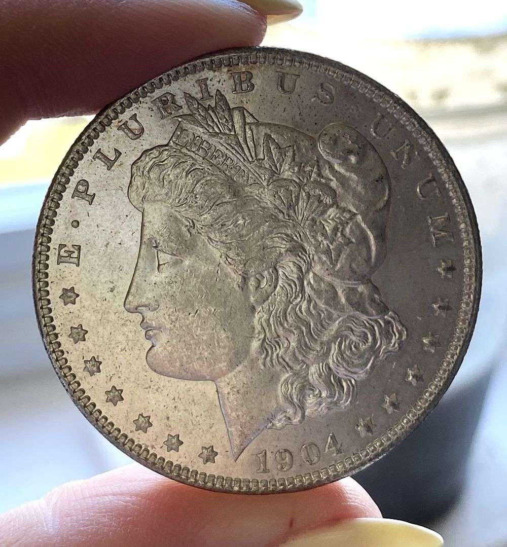 1904-O Morgan Silver Dollar MS65 PL: A very special consignment. Once in a great while, some really, really nice silver dollars will hit the market. These coins come from a old, old-timer! By order of the consignor, none of these coins a