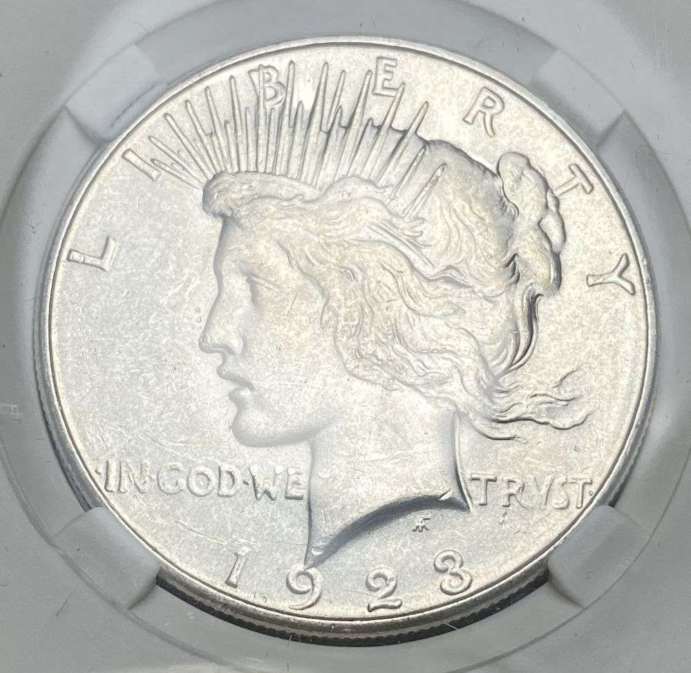 Last Minute! 1923-S Peace Silver Dollar MS65 (1 of 4)