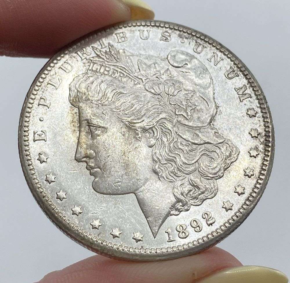 1892-CC Morgan Silver Dollar MS62 (1 of 9)
