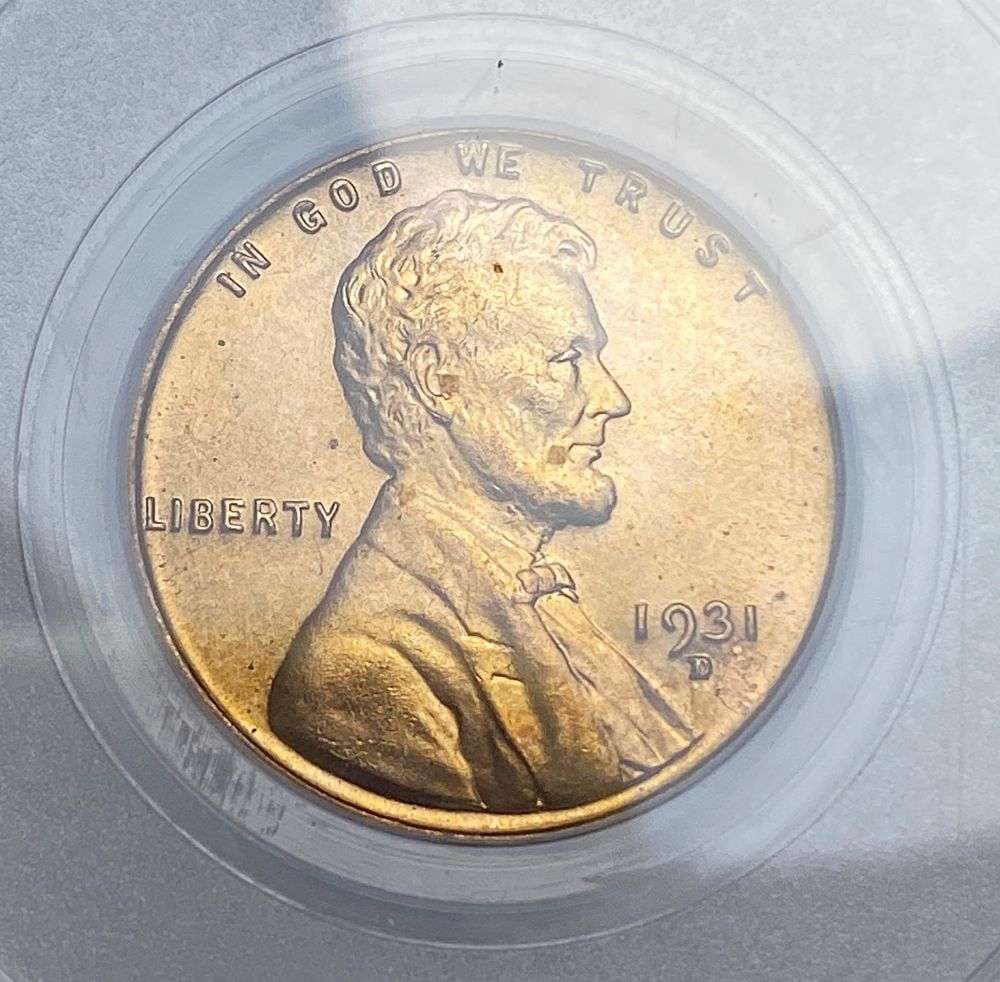 1931-D Lincoln Cent PCGS MS65 RD (1 of 4)