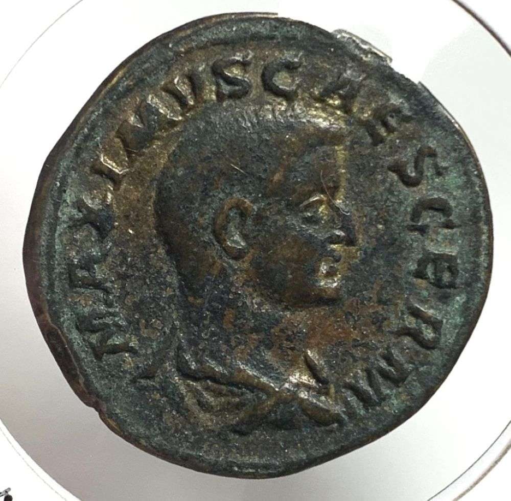 Ancient Roman Caeser Maximus Sestertius 235-238 AD (1 of 3)