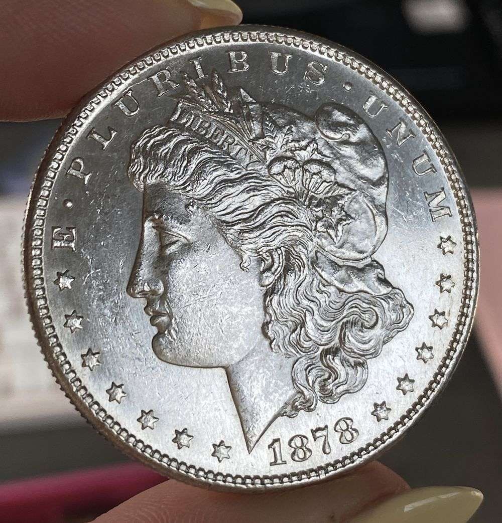 1878-S Morgan Silver Dollar MS64 PL (1 of 2)
