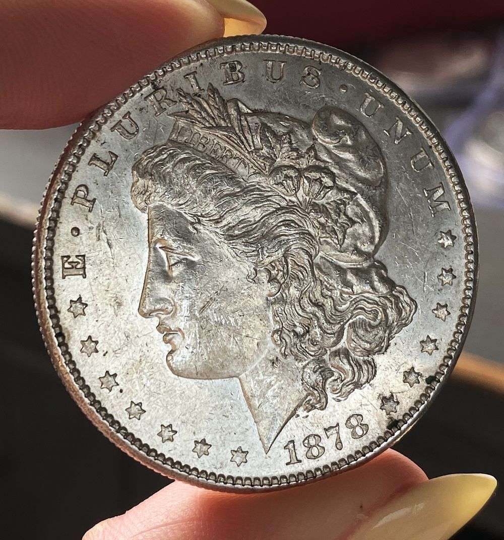 1878-S Morgan Silver Dollar MS64 PL: Winner shall receive the exact coin shown here. (RR/PB)