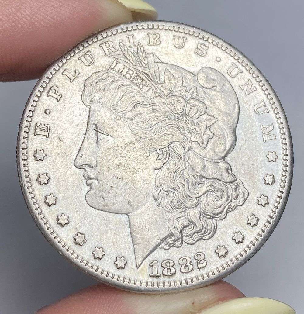 1882-S Morgan Silver Dollar MS64 (1 of 2)