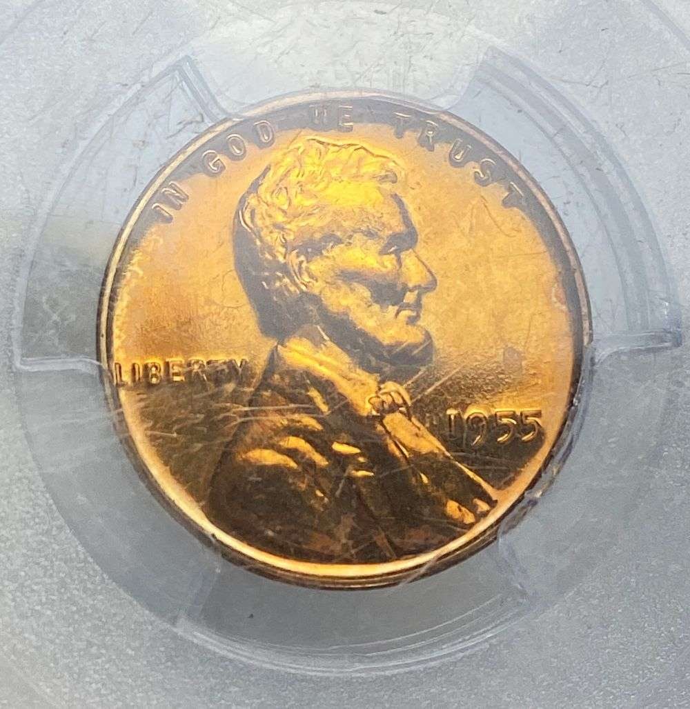 1955 Lincoln Cent PCGS PR66 RD (1 of 4)