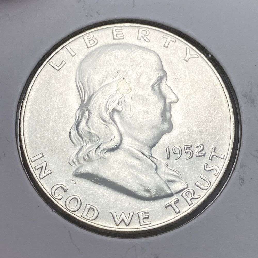 1952-D Franklin Silver Half Dollar MS66: This consignment, we hope to offer over time across our various Whatnot channels, with the best material featured in our Wednesday auctions. We hope to be done with this stuff by the beginning of 2027
