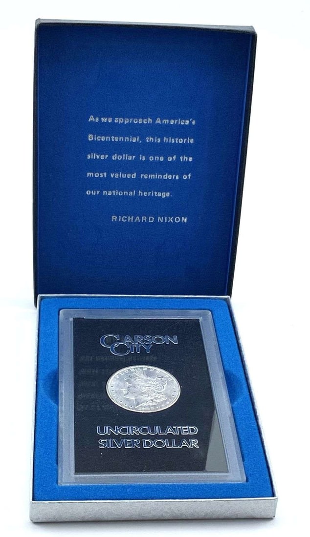 Carson City 1883-CC Morgan Silver Dollar MS64 GSA: Winner shall receive the exact coin shown here. (MR/EBB)