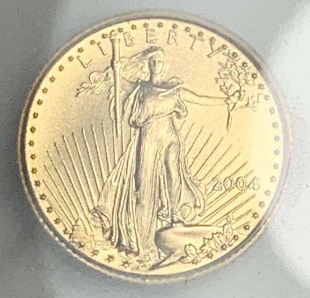 2004 American $5 Gold Eagle MS70 (1 of 4)