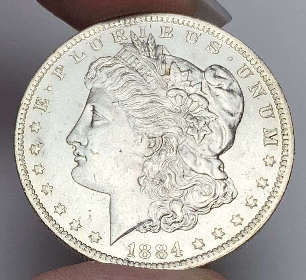 1884-O Morgan Silver Dollar MS64: This consignment, we hope to offer over time across our various Whatnot channels, with the best material featured in our Wednesday auctions. We hope to be done with this stuff by the beginning of 2027
