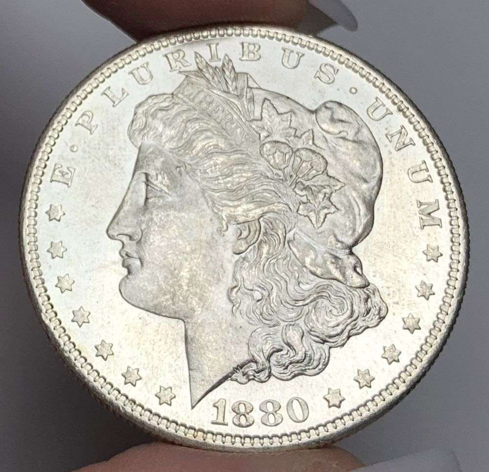 1880-S Morgan Silver Dollar MS65: This consignment, we hope to offer over time across our various Whatnot channels, with the best material featured in our Wednesday auctions. We hope to be done with this stuff by the beginning of 2027