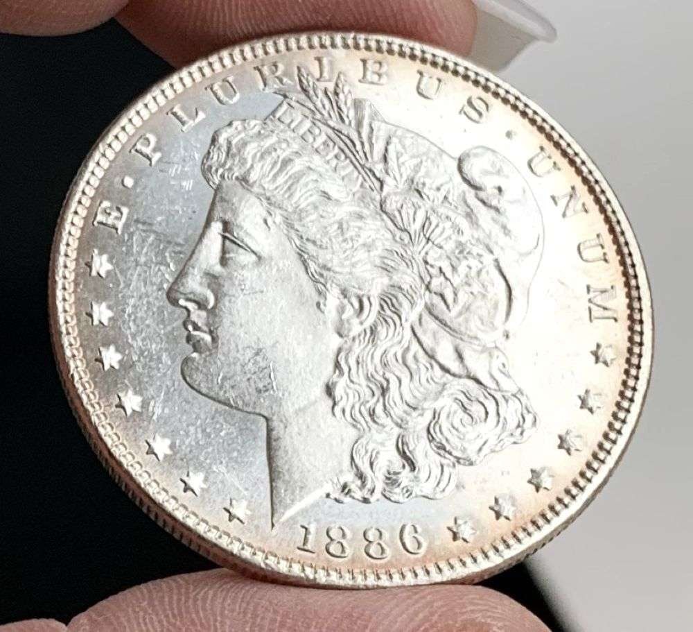 1886 Morgan Silver Dollar MS65 PL: This consignment, we hope to offer over time across our various Whatnot channels, with the best material featured in our Wednesday auctions. We hope to be done with this stuff by the beginning of 2027