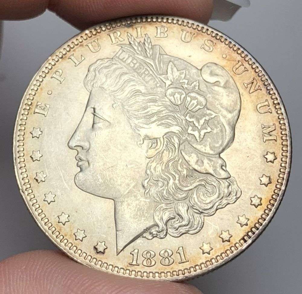 1881 Morgan Silver Dollar MS64: This consignment, we hope to offer over time across our various Whatnot channels, with the best material featured in our Wednesday auctions. We hope to be done with this stuff by the beginning of 2027