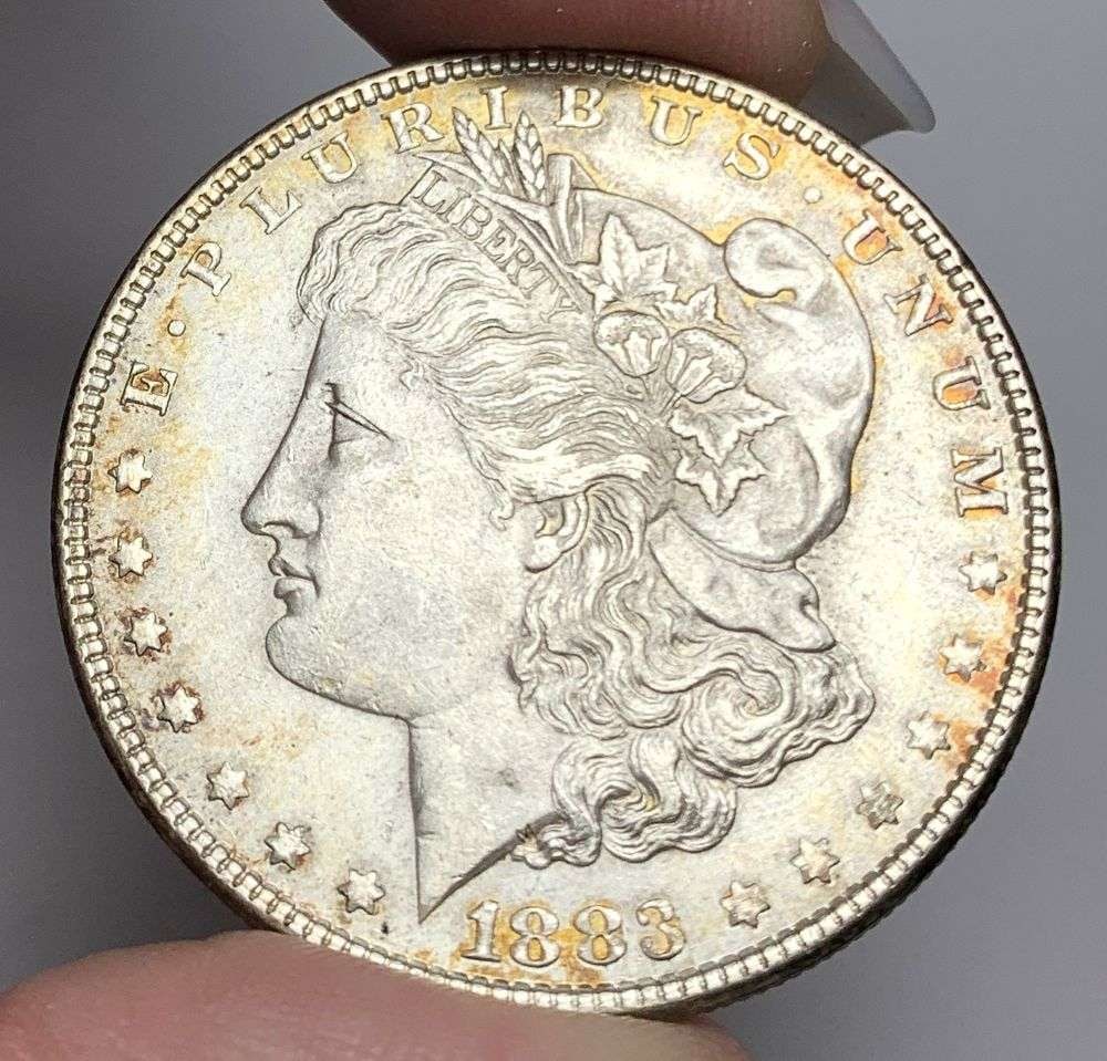 1883 Morgan Silver Dollar MS64: This consignment, we hope to offer over time across our various Whatnot channels, with the best material featured in our Wednesday auctions. We hope to be done with this stuff by the beginning of 2027