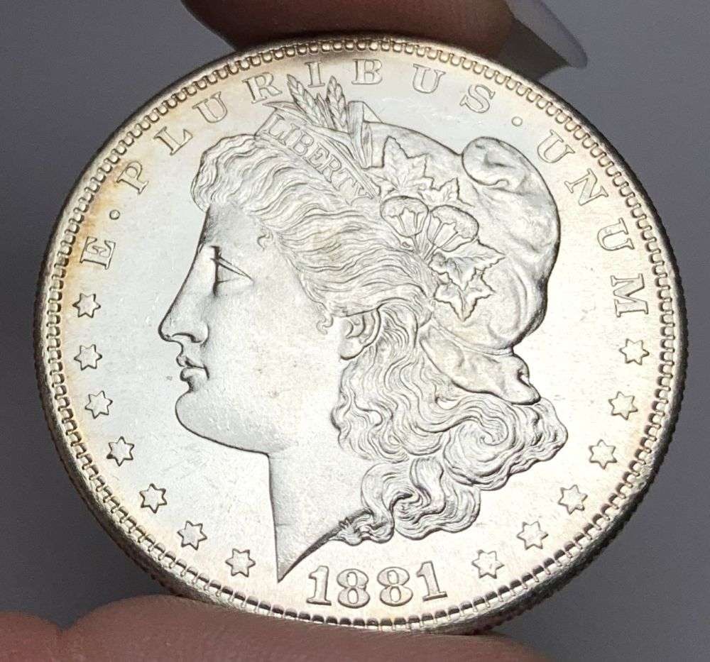 1881-S Morgan Silver Dollar MS66: This consignment, we hope to offer over time across our various Whatnot channels, with the best material featured in our Wednesday auctions. We hope to be done with this stuff by the beginning of 2027