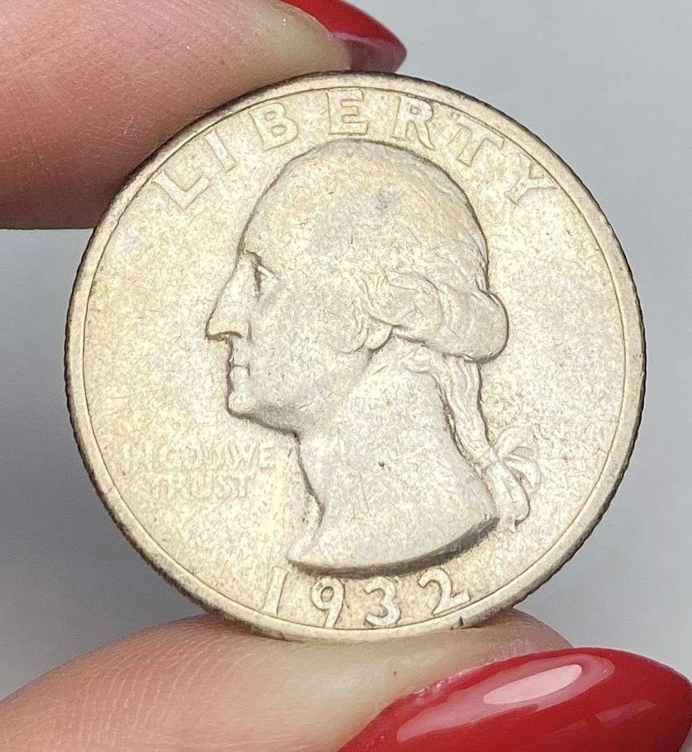 1932-S Washington Silver Quarter XF (1 of 2)
