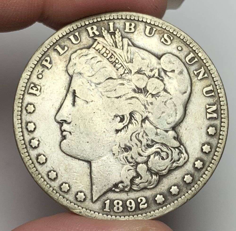 1892-S Morgan Silver Dollar VF: This consignment, we hope to offer over time across our various Whatnot channels, with the best material featured in our Wednesday auctions. We hope to be done with this stuff by the beginning of 2027