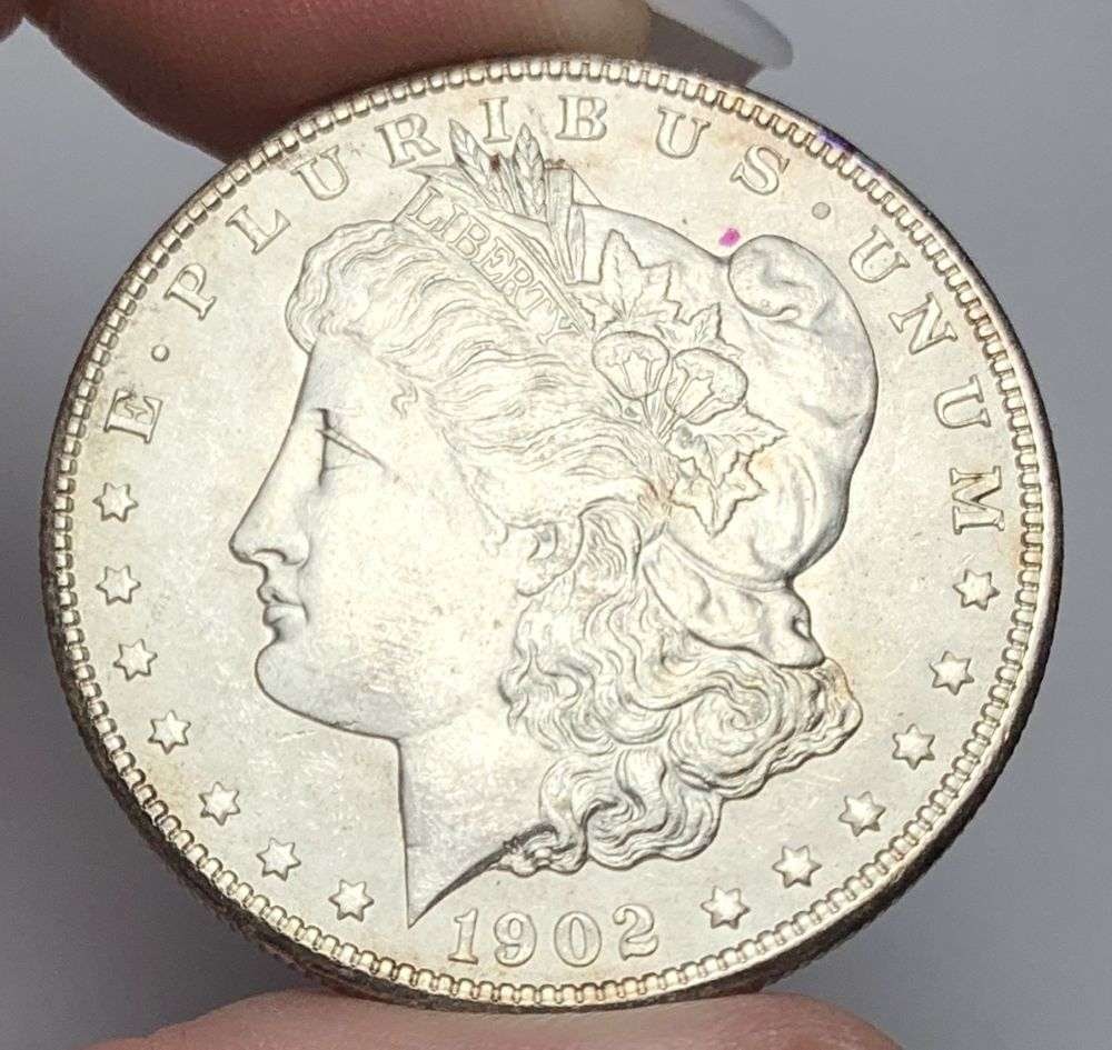 1902-O Morgan Silver Dollar MS65 (1 of 2)
