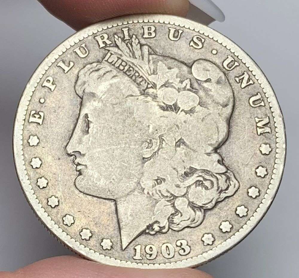 1903-S Morgan Silver Dollar Fine: This consignment, we hope to offer over time across our various Whatnot channels, with the best material featured in our Wednesday auctions. We hope to be done with this stuff by the beginning of 2027