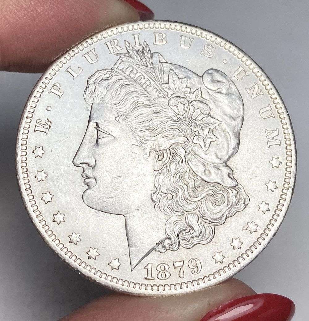 1879-O Morgan Silver Dollar MS63: This consignment, we hope to offer over time across our various Whatnot channels, with the best material featured in our Wednesday auctions. We hope to be done with this stuff by the beginning of 2027