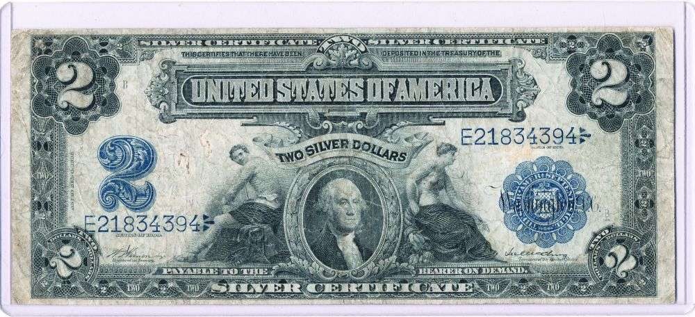 United States Silver $2 Note VF (1 of 2)