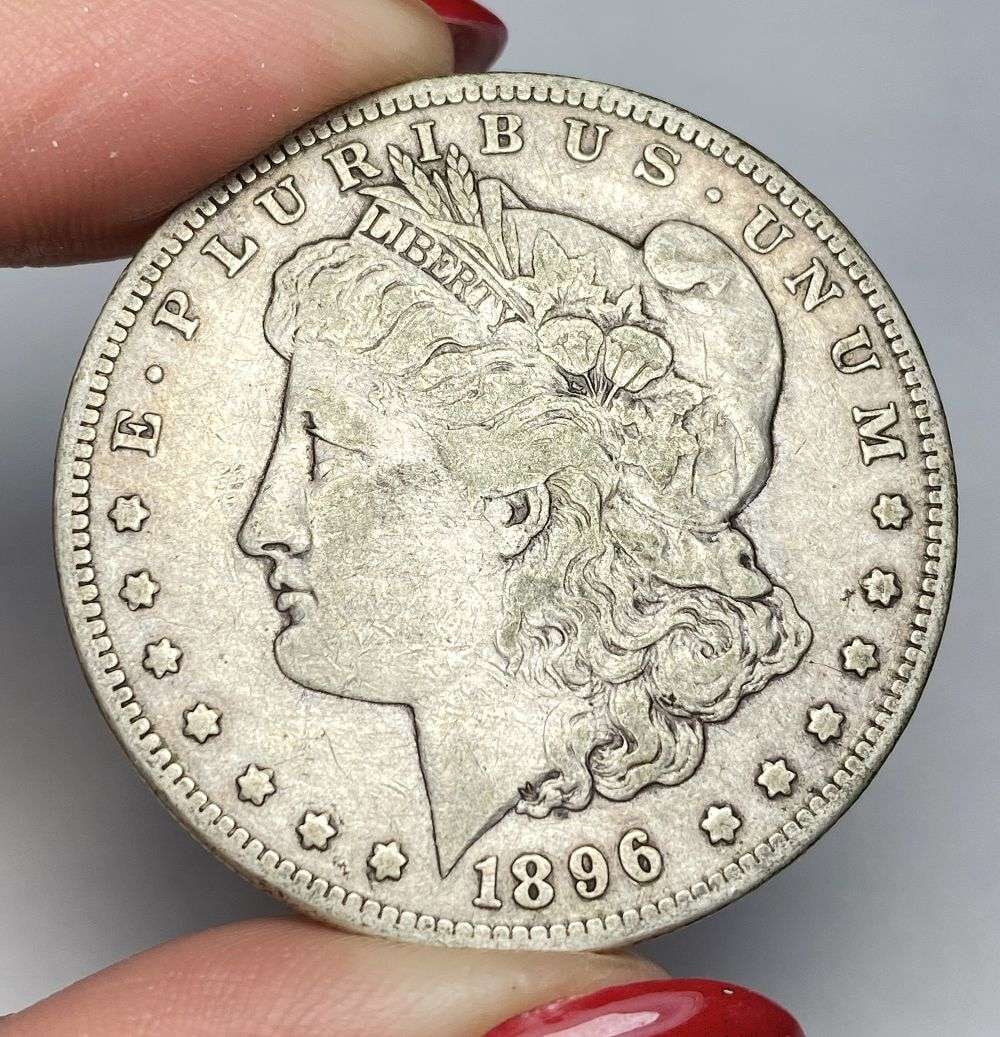 1896-S Morgan Silver Dollar VF: This consignment, we hope to offer over time across our various Whatnot channels, with the best material featured in our Wednesday auctions. We hope to be done with this stuff by the beginning of 2027