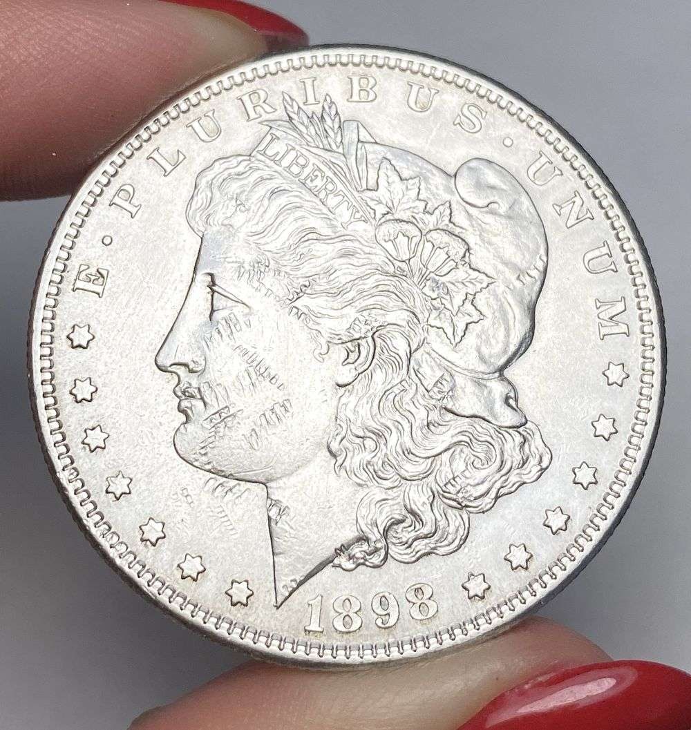 1898-S Morgan Silver Dollar MS62 Details: This consignment, we hope to offer over time across our various Whatnot channels, with the best material featured in our Wednesday auctions. We hope to be done with this stuff by the beginning of 2027
