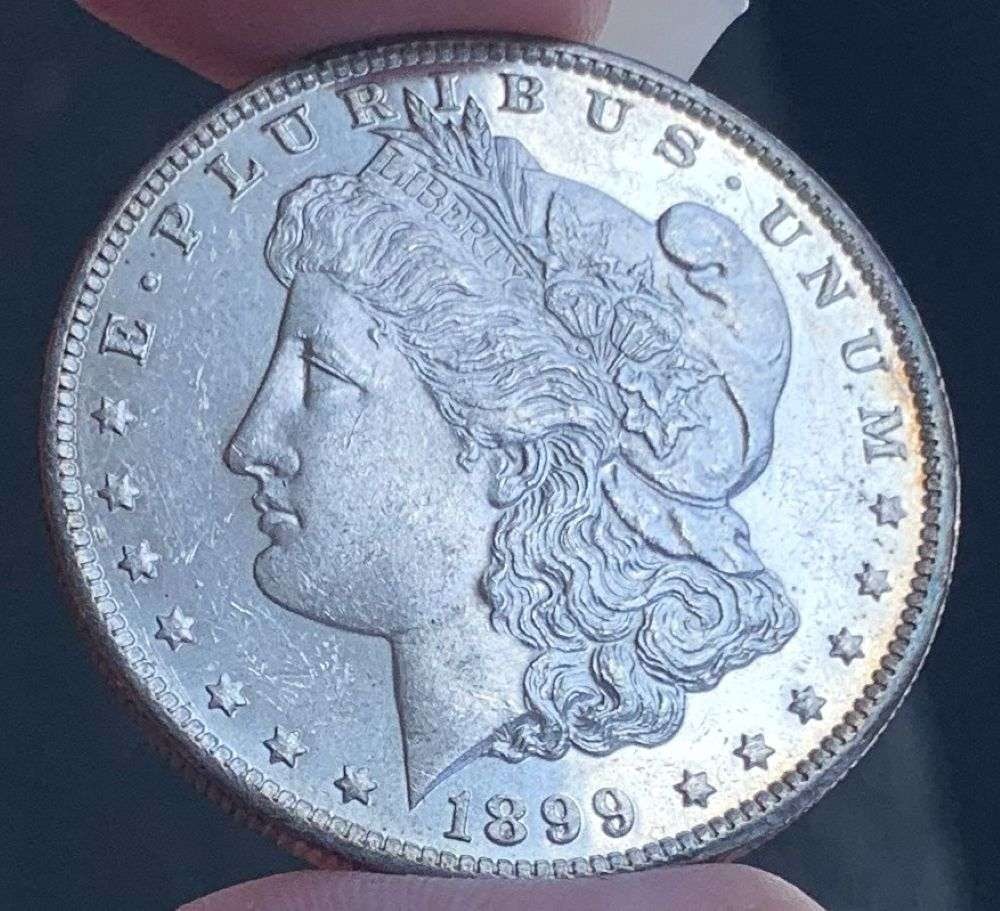 1899-O Morgan Silver Dollar MS63 PL (1 of 7)