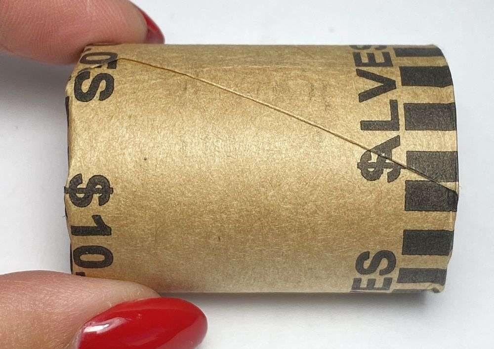 Fresh Original Bank Wrapped Roll (20) 1961 Franklin Silver Half Dollar: Winner shall receive the exact roll (20-coins) shown here. (RR/PBB)