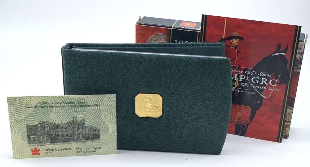 Last Minute! 1998 Royal Canadian Mint Celebrating 125 Years RCMP-GRC Proof Set (8-coins) (1 of 10)